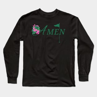 AMEN MASTERS GOLF (V3) Long Sleeve T-Shirt